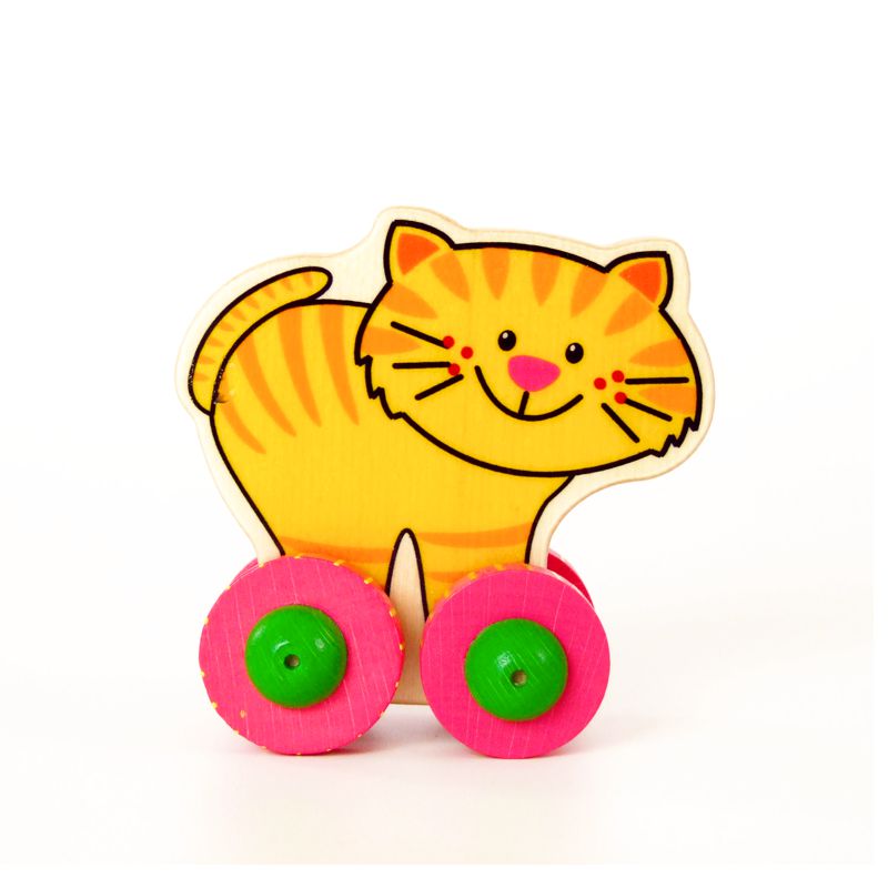 he10850 Hess Holzspielzeug Rolli Katze