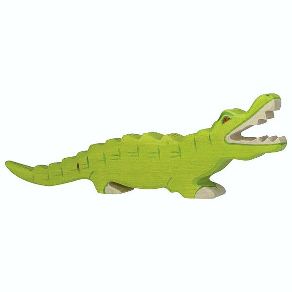 gk80174 Holztiger Spielfigur Krokodil