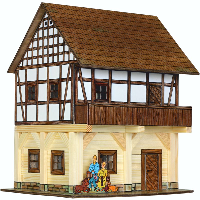 Walachia Holzbausatz Fachwerk Speicher
