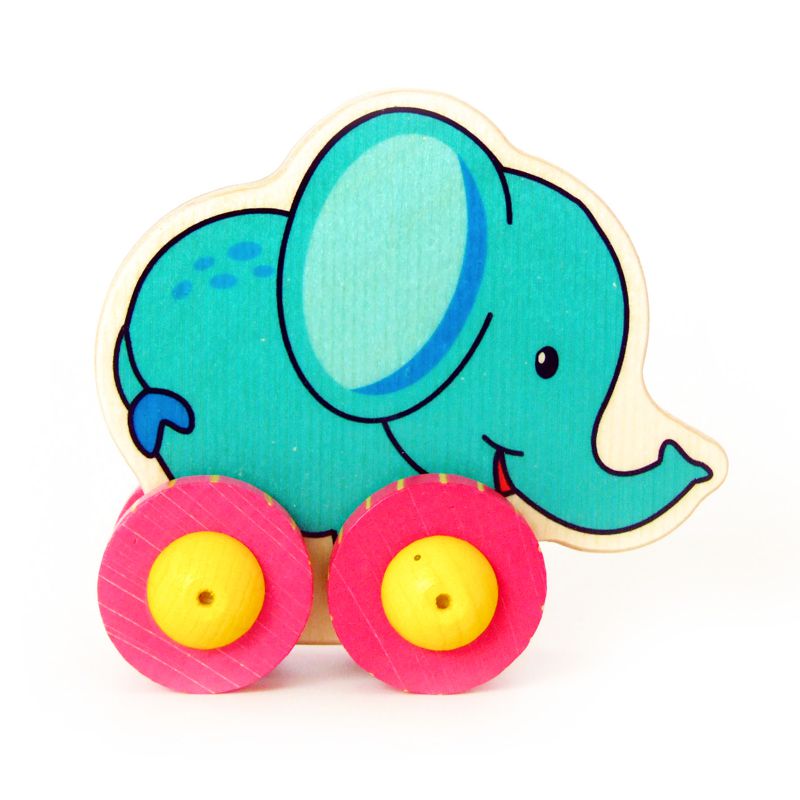 Hess Holzspielzeug Rolli Elefant