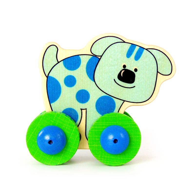 he10851 Hess Holzspielzeug Rolli Hund