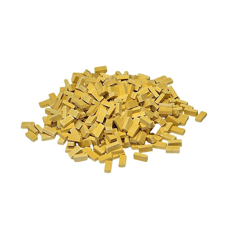 Miniaturbacksteine, Ziegelsteine M 1:32 - beige hell, 1000 Stk.
