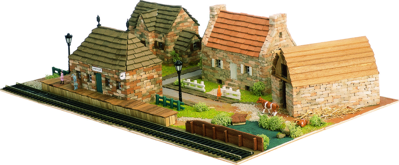DO40205_a Domus Kits Steinbausatz Diorama 2 HO