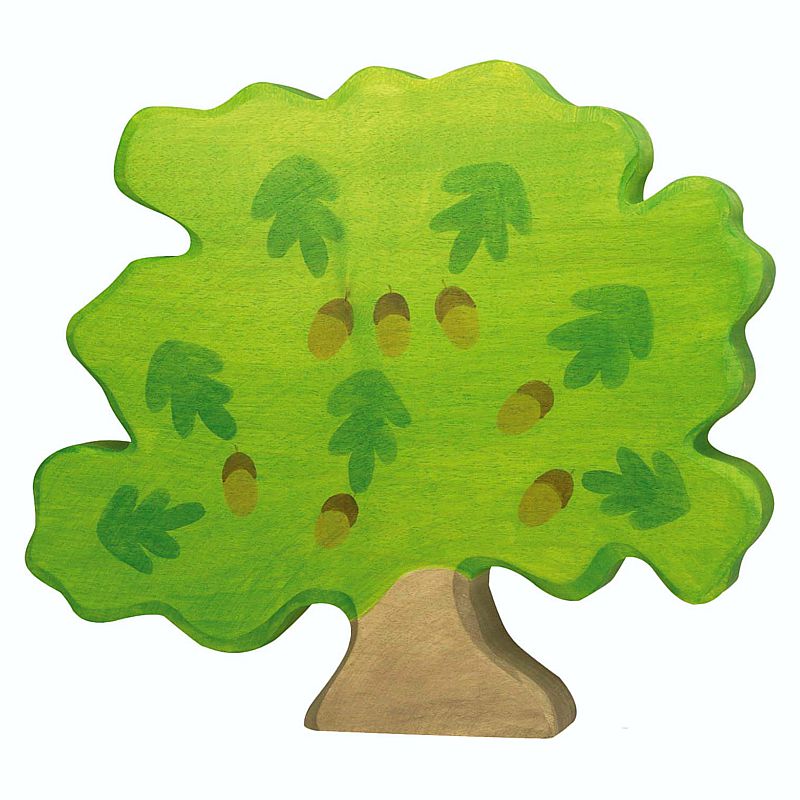gk80225 Holztiger Spielfigur Eiche