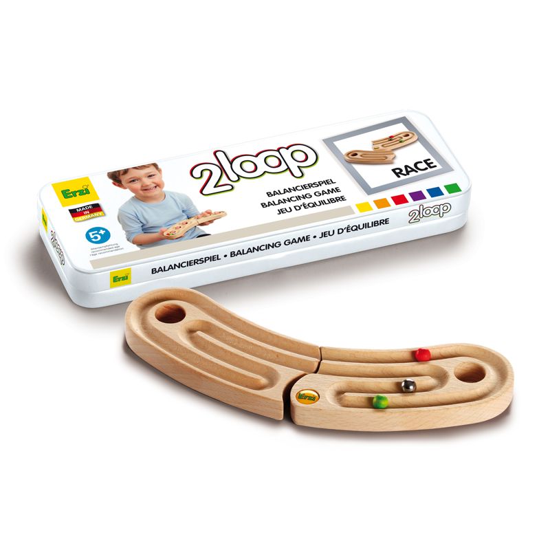 Balancierspiel 2loop Race, aus Holz