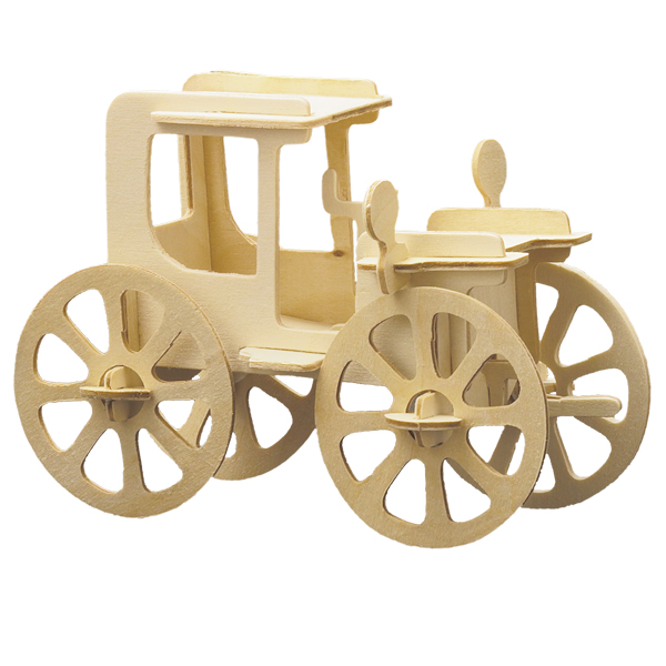 pe008504 Pebaro Holzbausatz Oldtimer