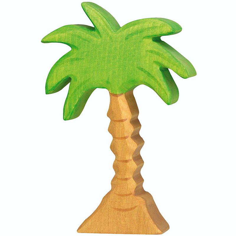 gk80230 Holztiger Spielfigur Palme, mittel