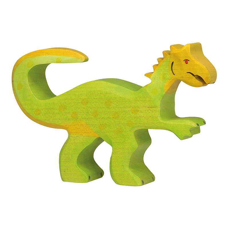 Holztiger Spielfigur Dinosaurier Oviraptor