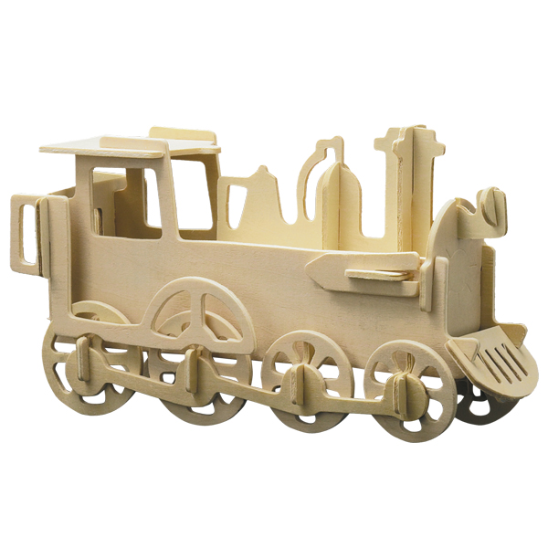 pe008501 Pebaro Holzbausatz Lokomotive