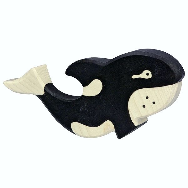 gk80197 Holztiger Spielfigur Orka-Wal