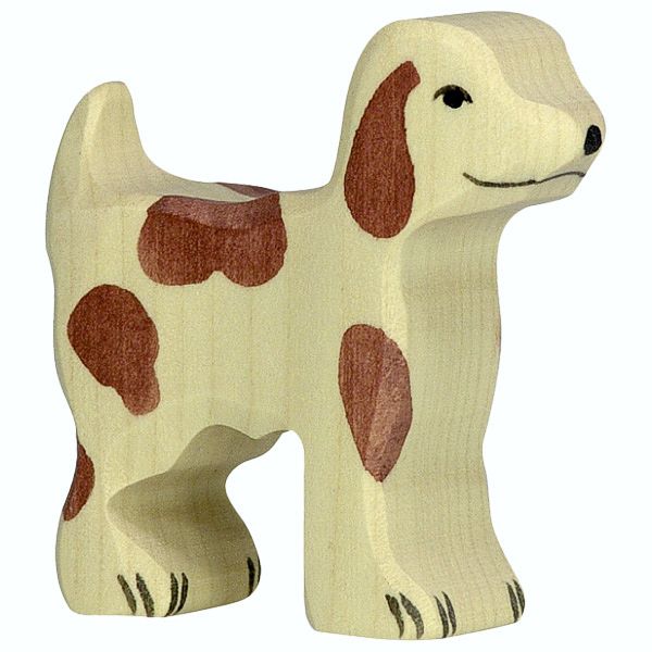 Holztiger Spielfigur Hofhund, klein
