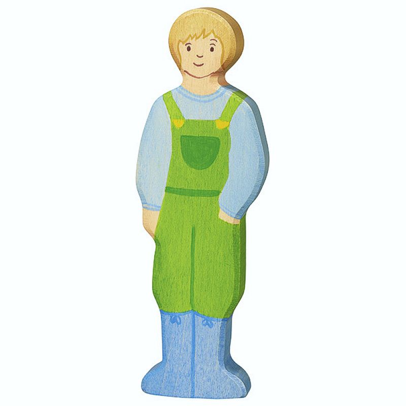 Holztiger Spielfigur Bauer
