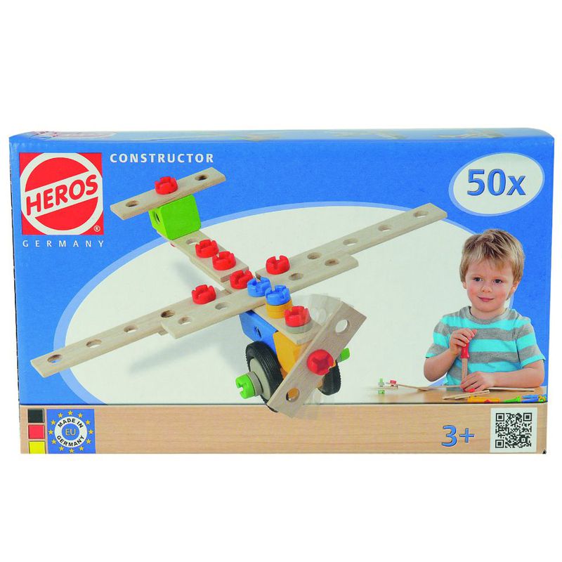 sd039015 Heros Constructor 50 tlg., Flugzeug, Motorrad