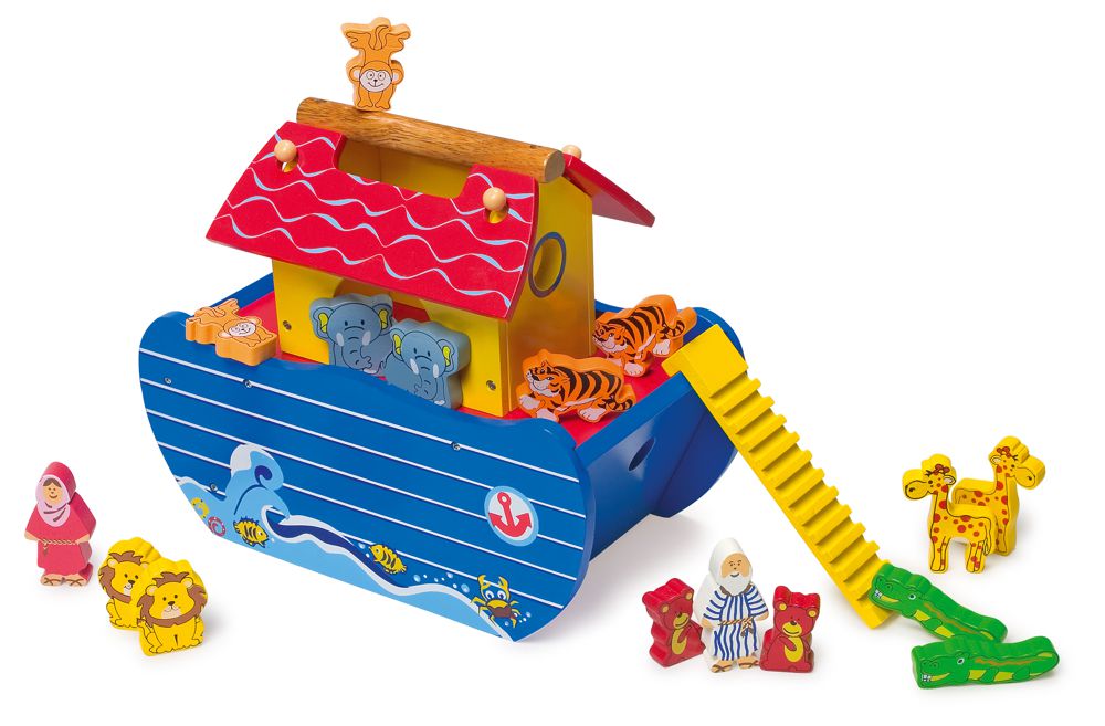 Arche Noah, Holzspielzeug im 21teiligen Set