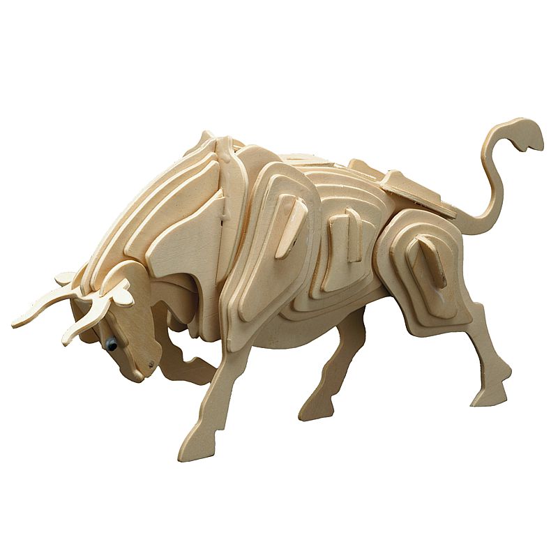 PE008529_1 Pebaro Holzbausatz Stier