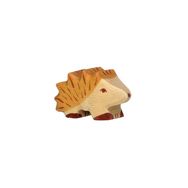 Holztiger Spielfigur Igel, klein
