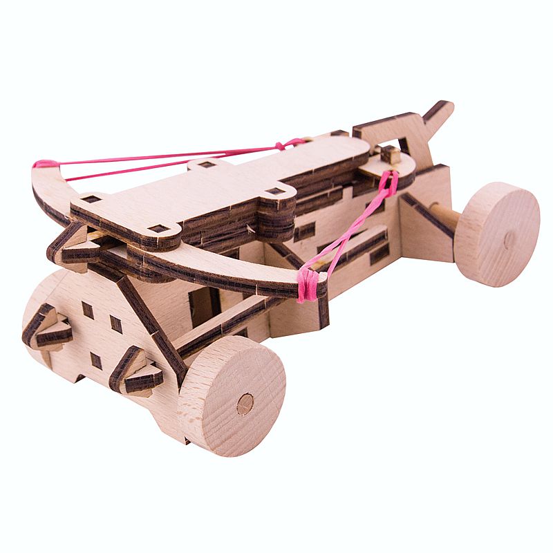 WoodWars - Holzbausatz  Balliste, lasercut passgenau vorgefertigt