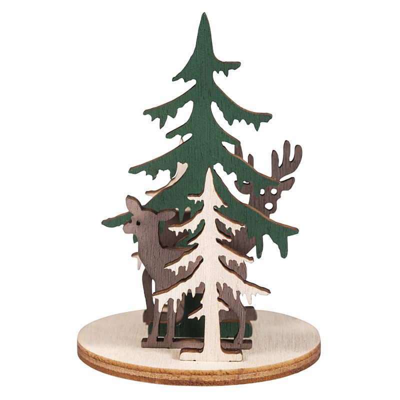Holz-Steckteile Waldeslust