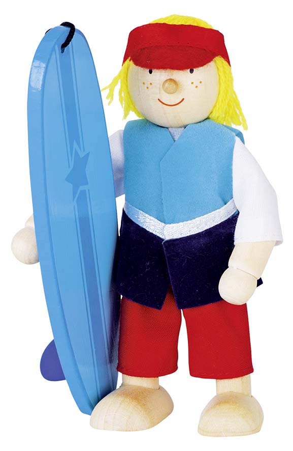 Biegepuppe Surfer