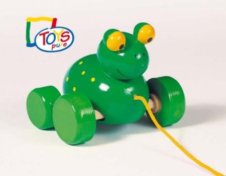 Goki Ziehtier Frosch Frodoh, Holz