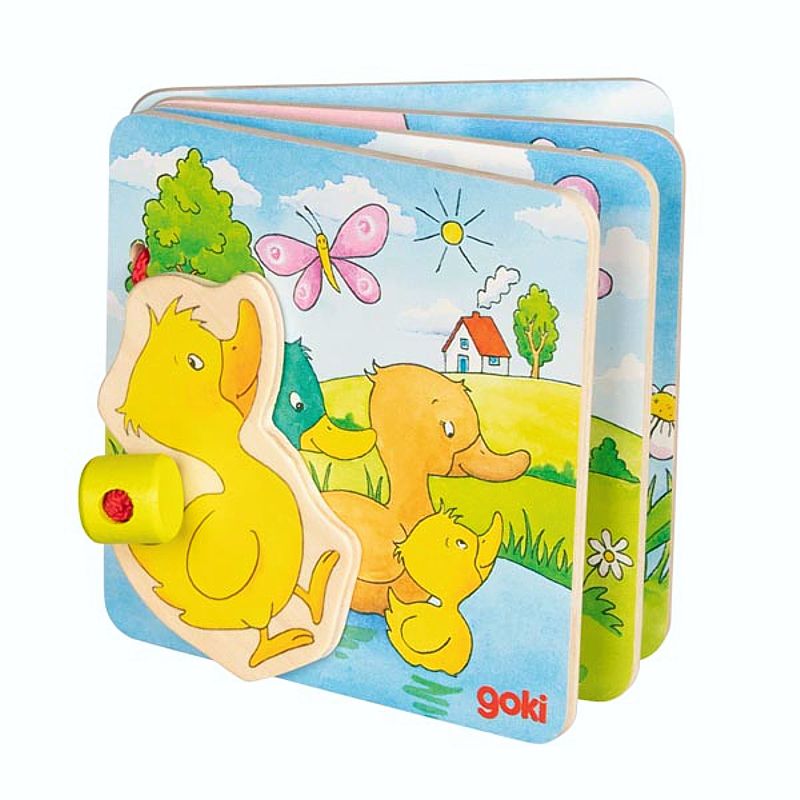 Bilderbuch Die kleine Ente, aus Holz, ab 1 Jahr