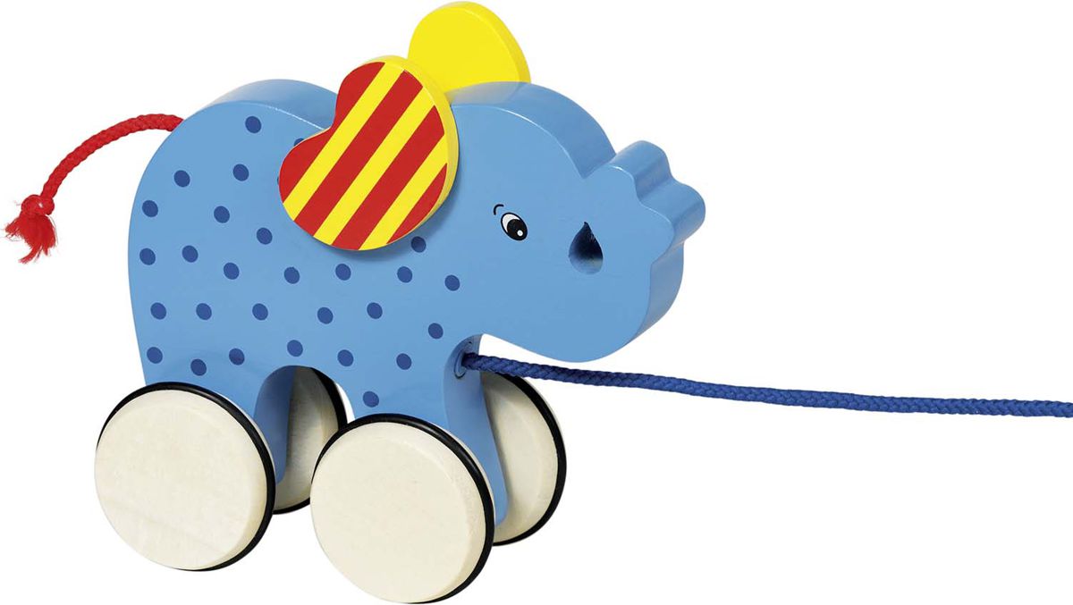 Goki Ziehtier Elefant Basjo