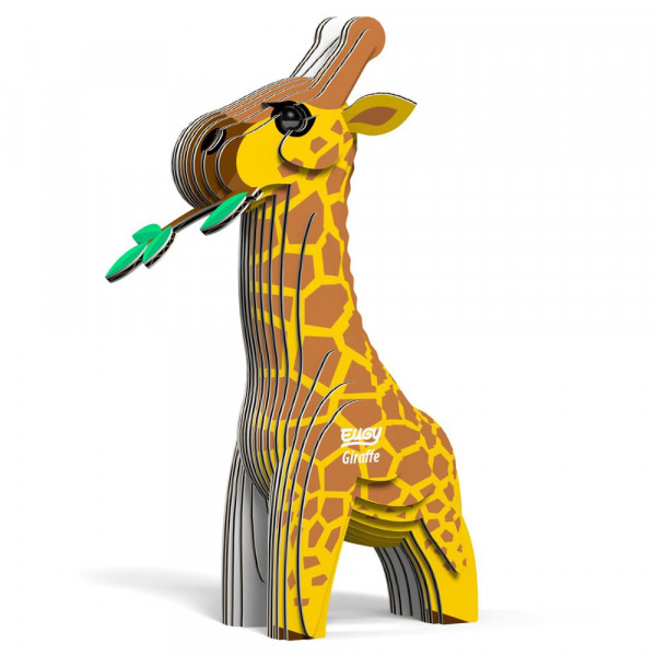 Eugy Giraffe, 3D Puzzle Tierfigurenbausatz
